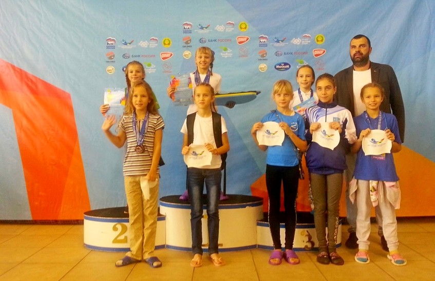 Анастасия Корнишина побила три рекорда соревнований Детской лиги плавания «Поволжье»