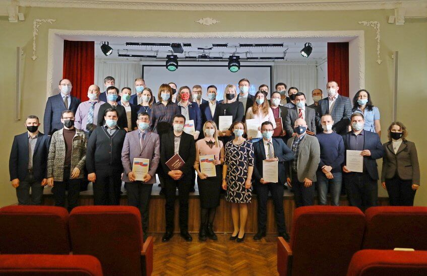Александр Самофал и Евгения Сидорова получили награды в День науки