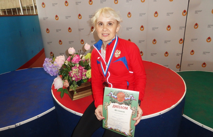 Саровчане приняли участи в лично-командном чемпионате России по лёгкой атлетике в помещении среди ветеранов