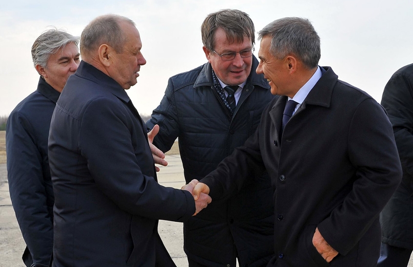 ВНИИЭФ посетил президент Республики Татарстан Рустам Минниханов