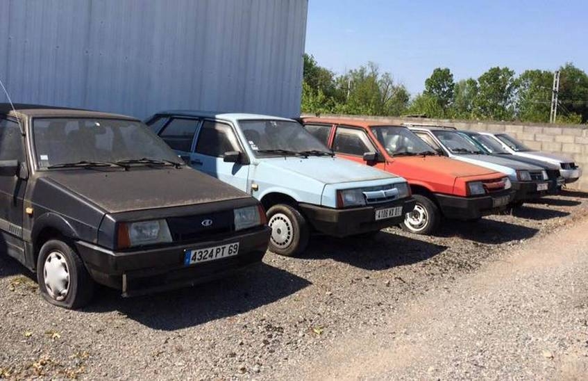 Заброшенный автосалон Lada обнаружен во Франции