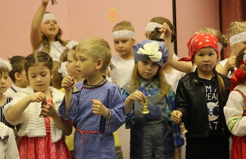 В детской библиотеке имени Пушкина прошёл финал фестиваля исполнительского творчества «Пасхальный колокольчик»