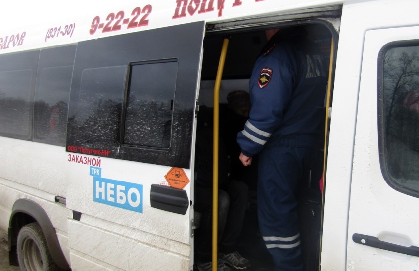 В Сарове провели рейд по контролю за перевозками пассажиров