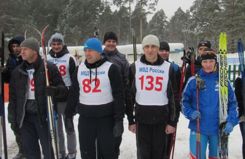 Саровский полицейский вошел в число призеров областных соревнований по лыжным гонкам