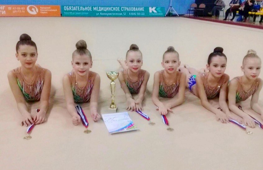 Саровские гимнастки выиграли соревнования в Саранске