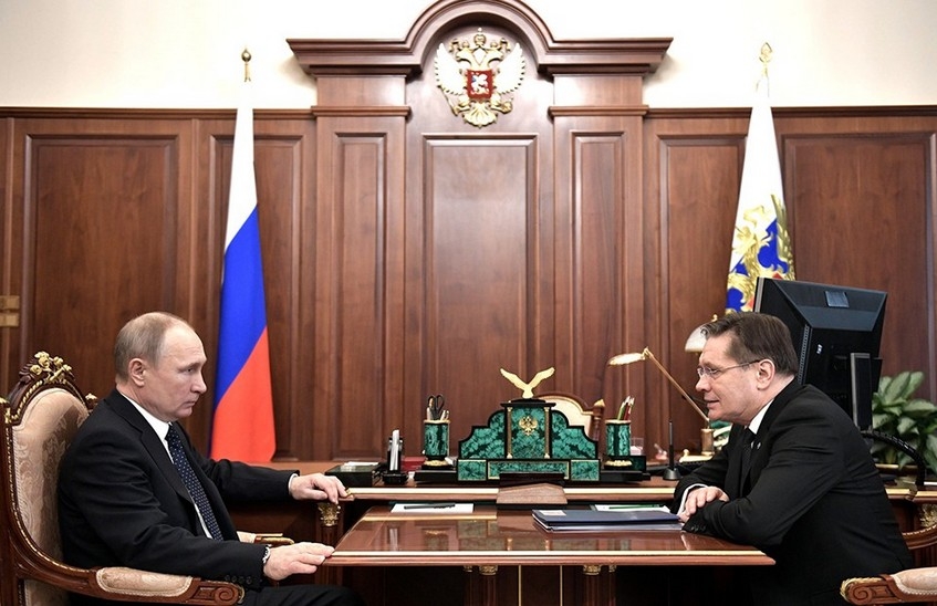 Алексей Лихачёв на встрече с Владимиром Путиным рассказал об итогах года и стратегии на будущее