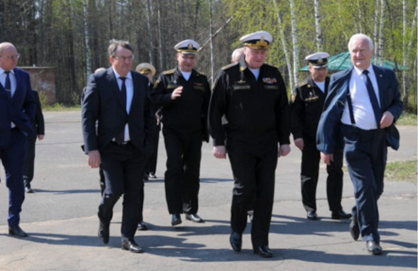 Саров посетил главнокомандующий Военно-Морским Флотом России