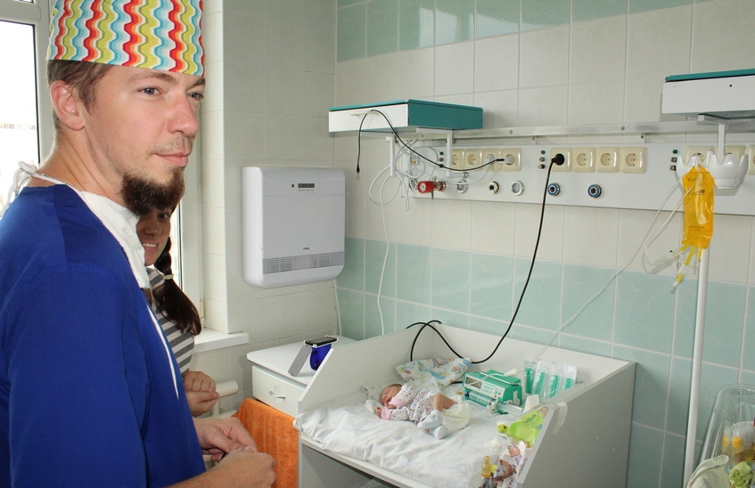 Первую высокотехнологичную операцию новорожденному произвели нижегородские врачи
