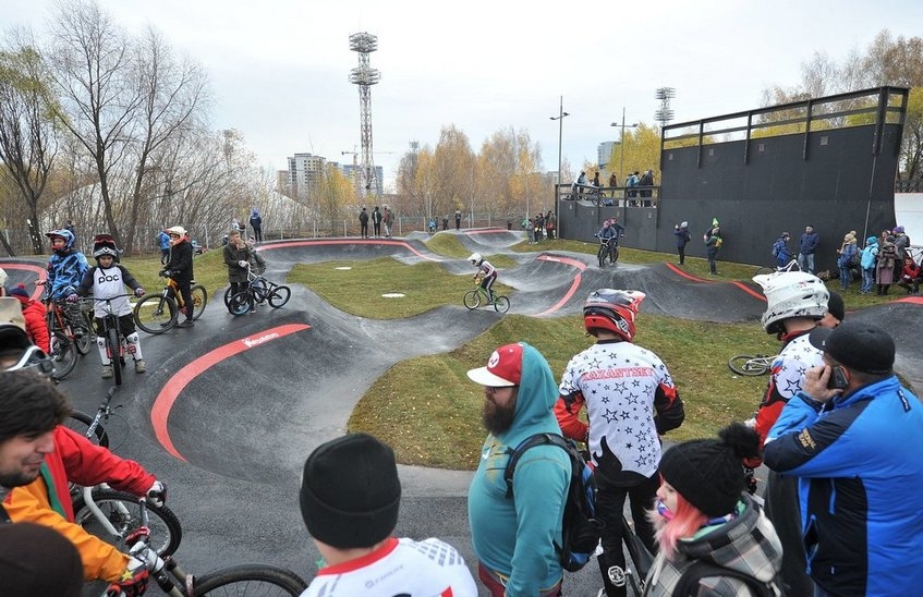 Первый в России спортивно-ландшафтный парк открыли в Ижевске