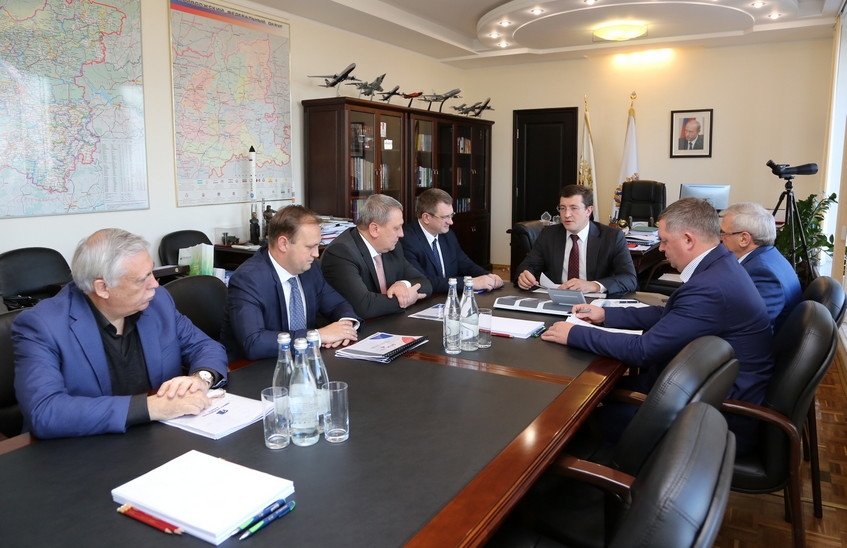 Никитин обсудил с профильными министрами развитие транспорта и комфортной городской среды в Нижегородской области