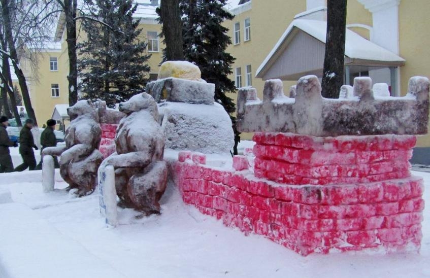 Снежные фигуры появятся в парке имени Зернова