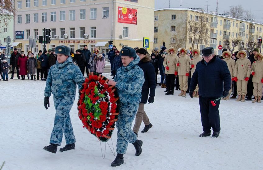 Саровчане почтили память жертв блокадного Ленинграда