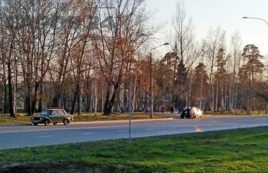 ДТП произошло на улице Строителя Захарова (ВИДЕО)