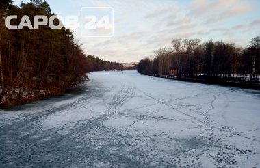 Прочность льда на реках снижена из-за перепадов температур