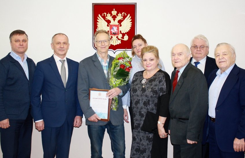 Виталий Михайлов принял поздравления с 70-летием
