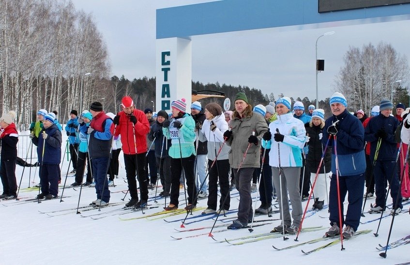 2 000 саровчан приняли участие в «Лыжне России - 2020»