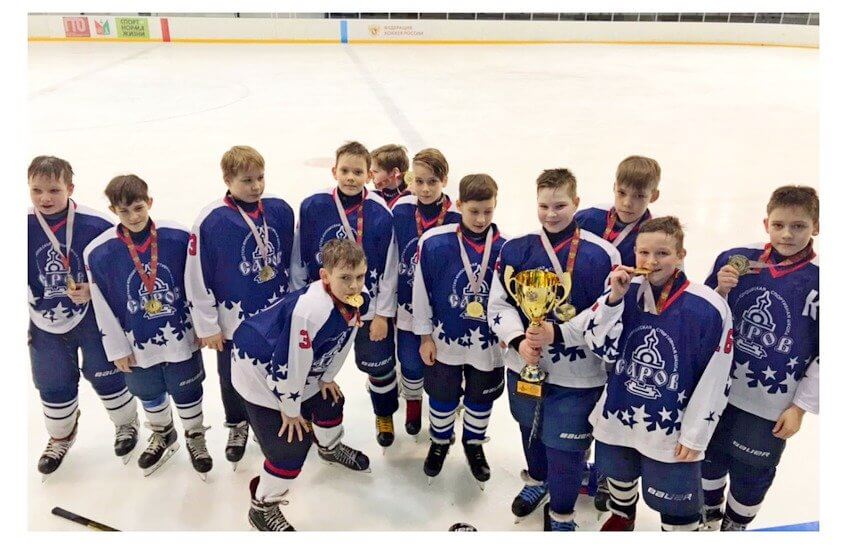 Юные саровские хоккеисты выиграли 6 тур первенства ПФО