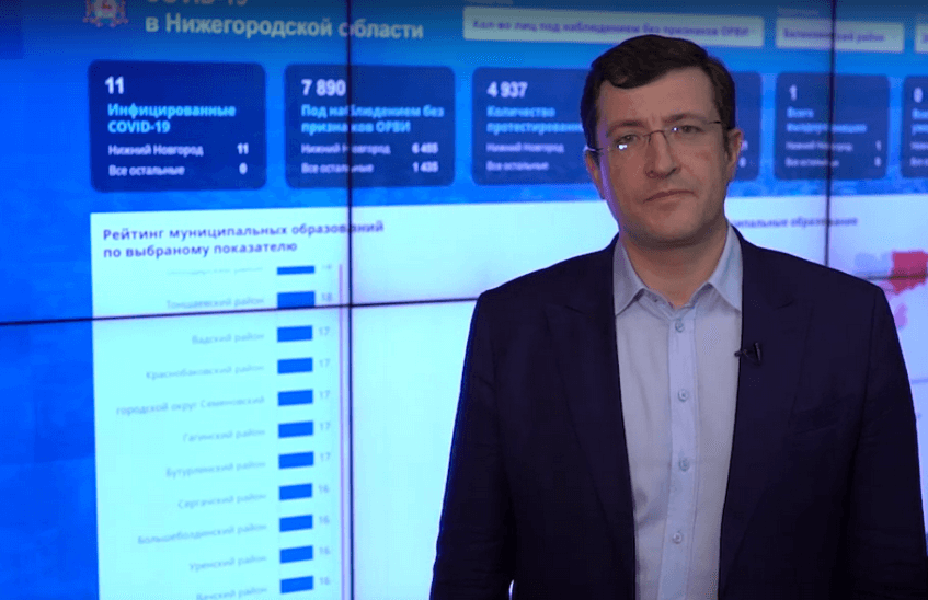 Режим самоизоляции введен в Нижегородской области (ВИДЕО)