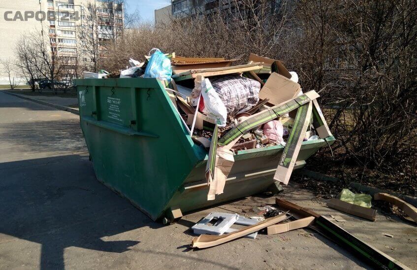 Проблема вывоза мусора в Сарове не решена (ВИДЕО)
