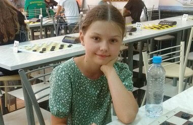 Алиса Рубцова вошла в сборную России по русским шашкам