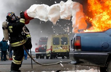 6 машин сгорело в Сарове с начала года