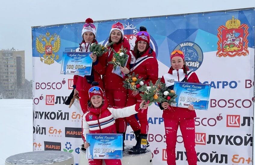 Анастасия Кулешова завоевала бронзу этапа Кубка России по лыжным гонкам