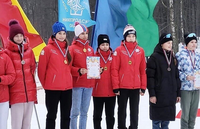Саровские лыжники выиграли эстафету памяти Чкалова