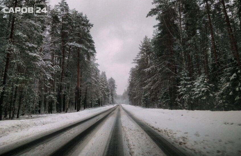 Снежный циклон движется на Саров из Мордовии (ВИДЕО)