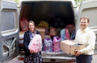 Саровчане отправили очередную партию гуманитарной помощи в Энергодар