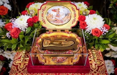 Ковчег с мощами Георгия Победоносца прибудет в Саров