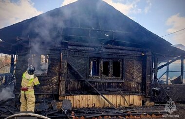 Дом в «Союзе» сгорел в среду