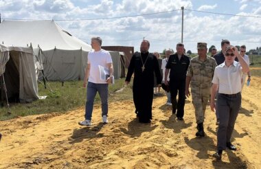 Палаточный городок в Дивееве готов к приему паломников