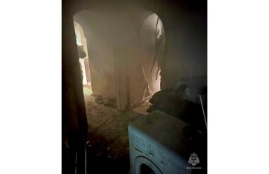 Саровские пожарные спасли женщину из огня