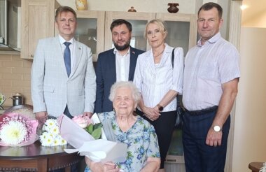 Мария Даниловна Кадыкова отметила 100-летний юбилей