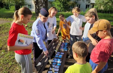 Юные саровчане приняли участие в мероприятии «Перехожу дорогу правильно» (ВИДЕО)
