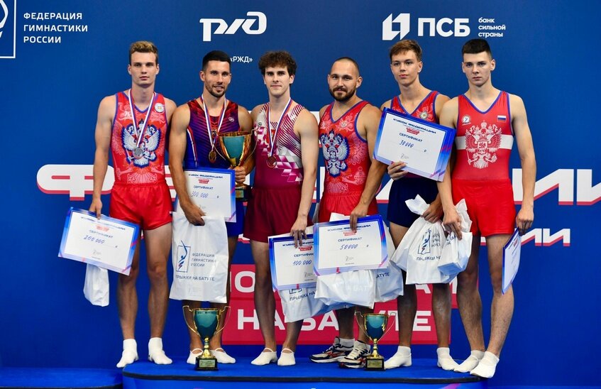 Михаил Заломин выиграл первый Кубок Федерации гимнастики России (ВИДЕО)