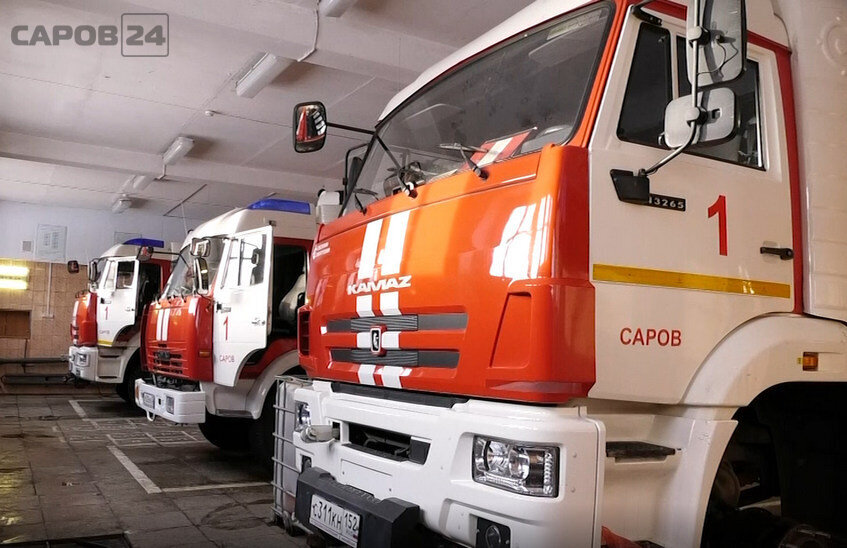 Огнеборцы тушили матрас на улице 8 Марта в воскресенье