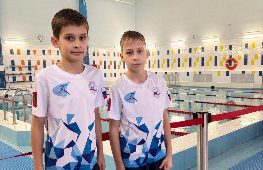Юные саровские пловцы успешно дебютировали на первенстве области
