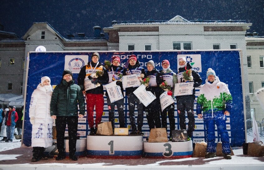 Никита Родионов попал на подиум пятого этапа Кубка России по лыжным гонкам