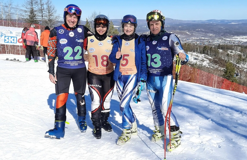 Спортсмены ВНИИЭФ выиграли медали всероссийских состязаний по горнолыжному спорту