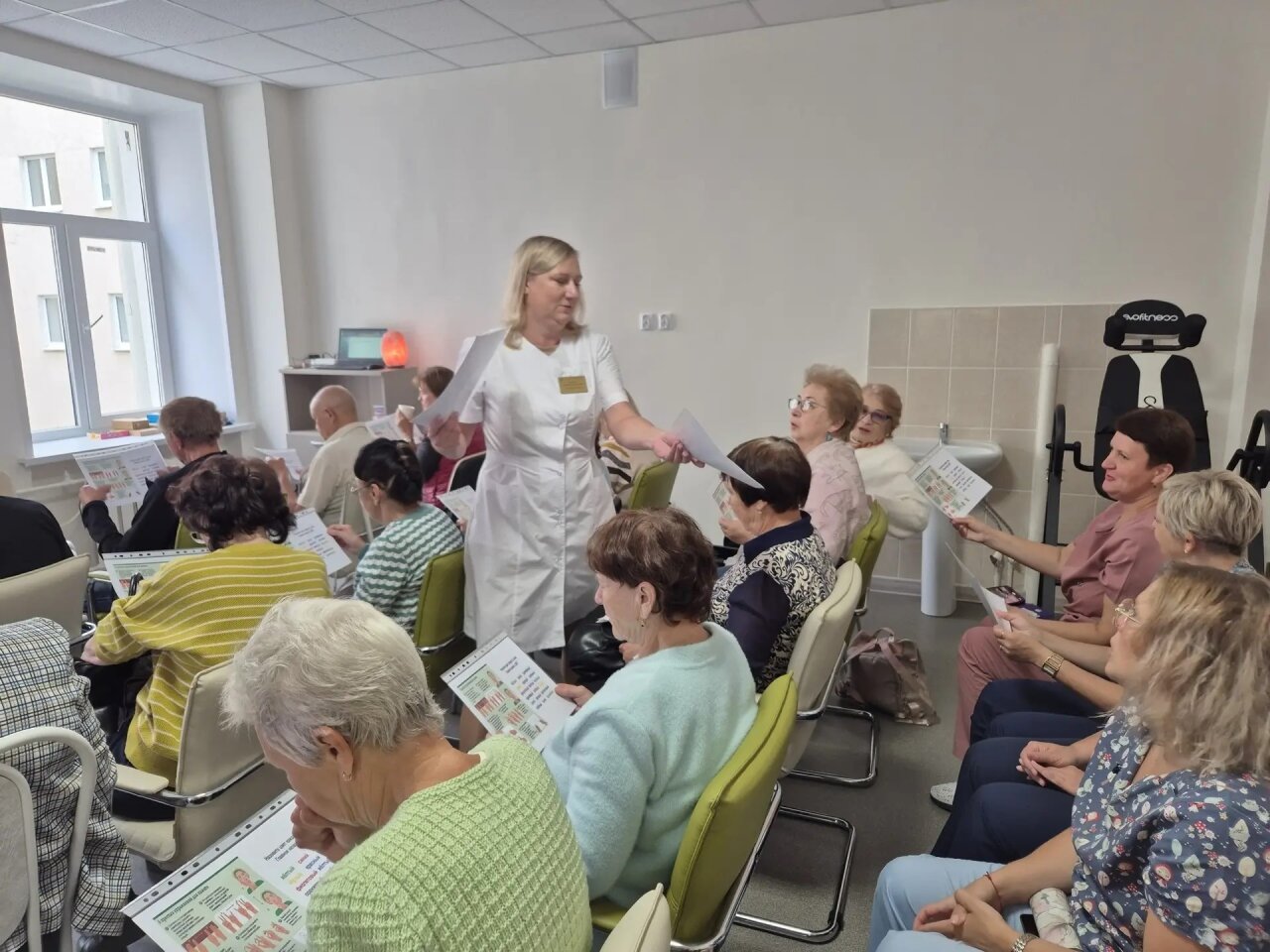 В Поликлинике №2 прошла расширенная диспансеризация для ветеранов ядерного центра