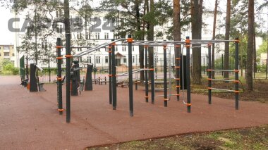 В лицее № 15 обновили спортплощадку