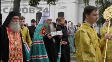 Мощи святого Спиридона Тримифунтского привезли в Свято-Троицкий Серафимо-Дивеевский монастырь
