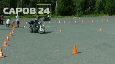 В Сарове прошли соревнования по мотоджимхане